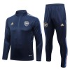 Arsenal Trainings Sweatshirt Pak Quarter-zip 2023-24 Blauwe - Heren